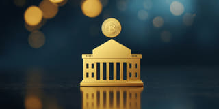 Imagem com abordagem jornalística sobre o interesse institucional em ETFs de criptomoedas